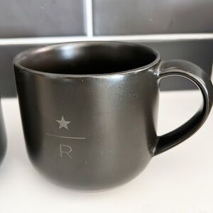 Set of 2 Starbucks Reserve and Roastery Seattle, WA coffee tea mug limited
